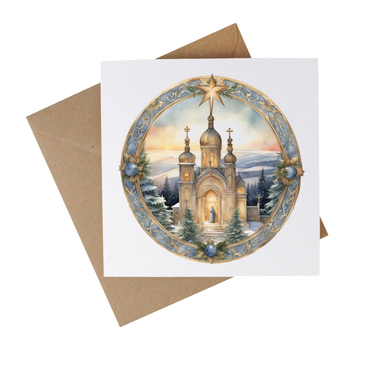 easy-eco-christmas-star-church-recycled-paper-christmas-cards-pack