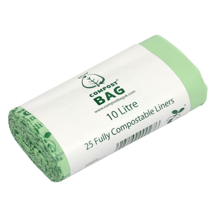 10L Medium/Large Compostable Compost Caddy Liners – All-Green