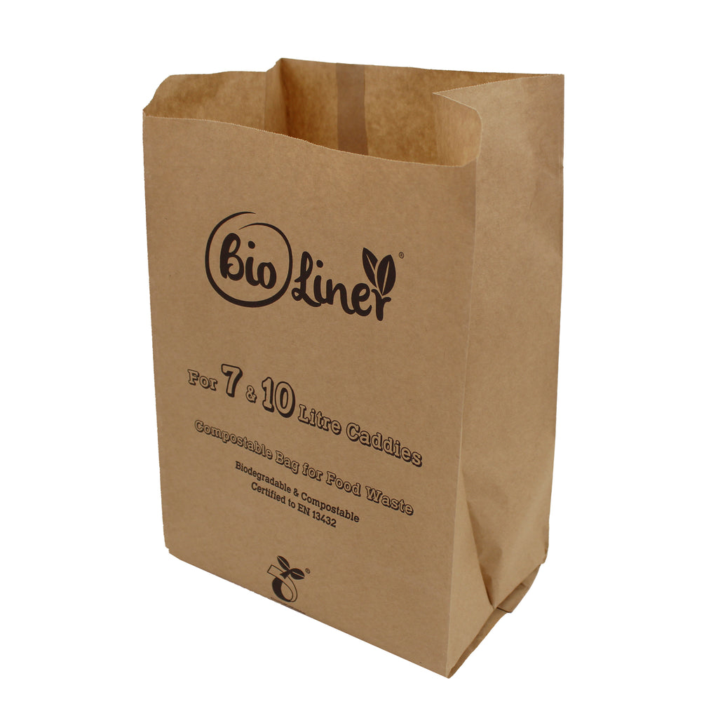 Bio Lab Caddy 7-10L Compostable Bags from All-Green with Free Delivery