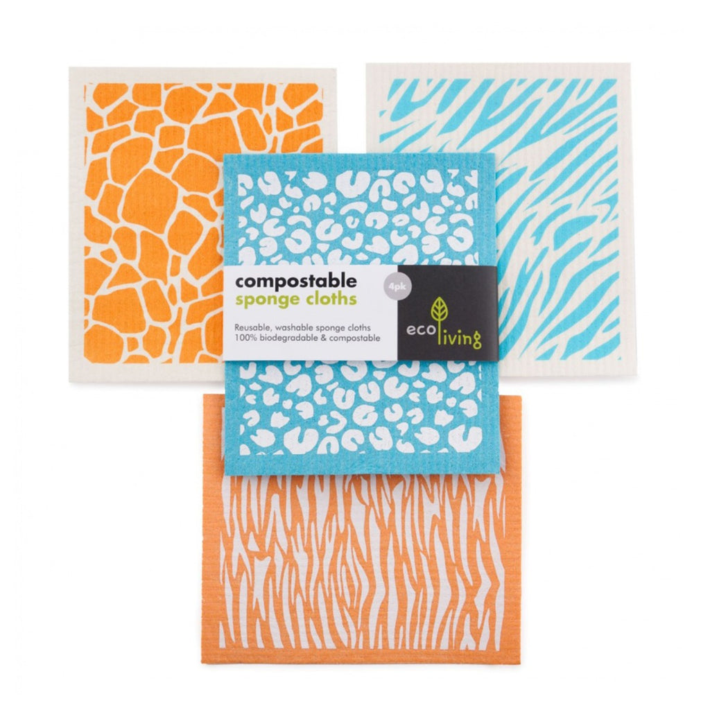  white and orange animal print design