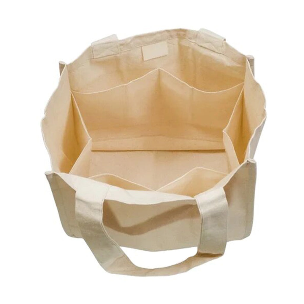 Shopper with 7 individual compartments to keep things seperated