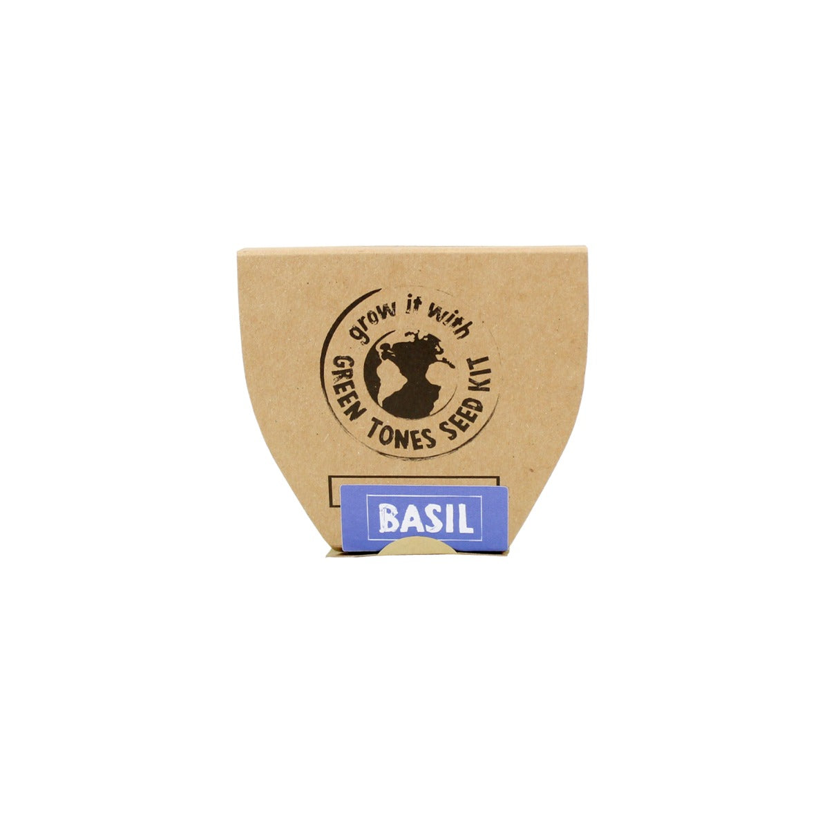 Green Tones Eco Square Pot Seed Kit - Basil – All-Green