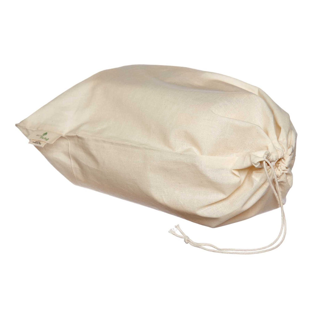Calico drawstring bread bag 