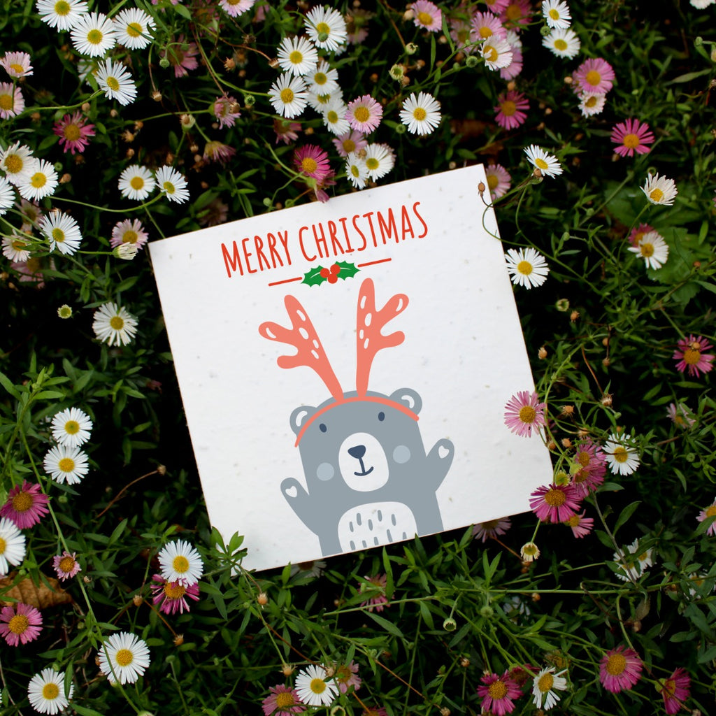  with cute festive xmas bear design