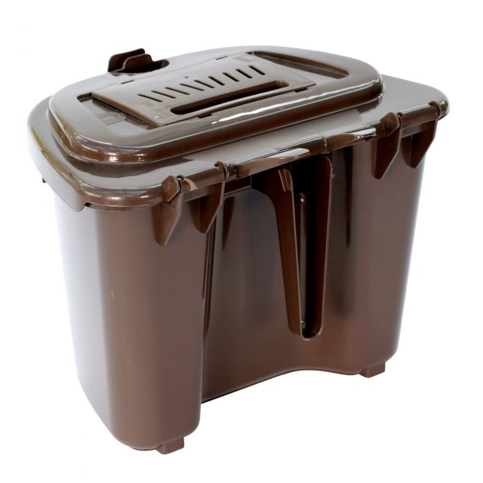 Green Compost Caddy Food Waste Bin Kitchen With Carbon Filter Lid Carry Handle e Green Compost Caddy Food Waste Bin Kitchen With Carbon Filter Lid Carry Handle e