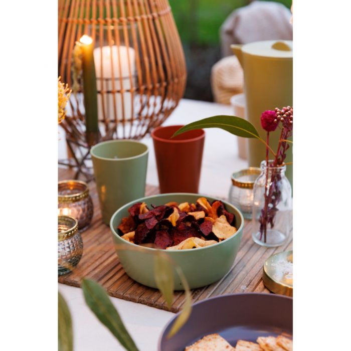 Mikasa Assorted Eco-Friendly Plastic Bowls - Set of 4 | All Green