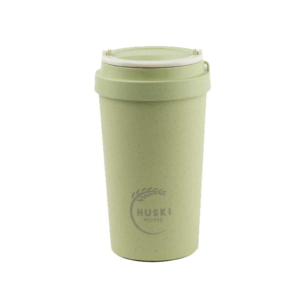 Eco friendly travel mug made from rice husks