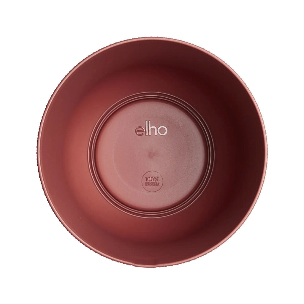  in terracotta red with a textured finish