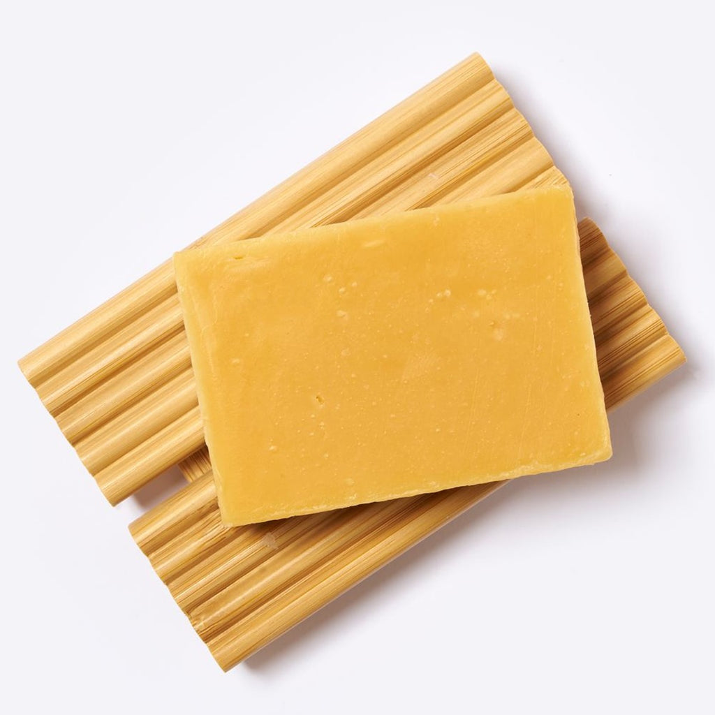  organic vegan lemongrass soap bar for face and body cleansing.