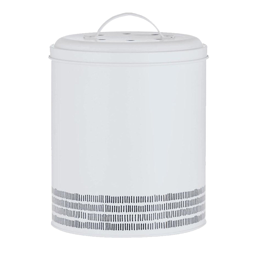 Caddy Company Metal Compost Pail - Food Waste Bin in Dark Blue - Main