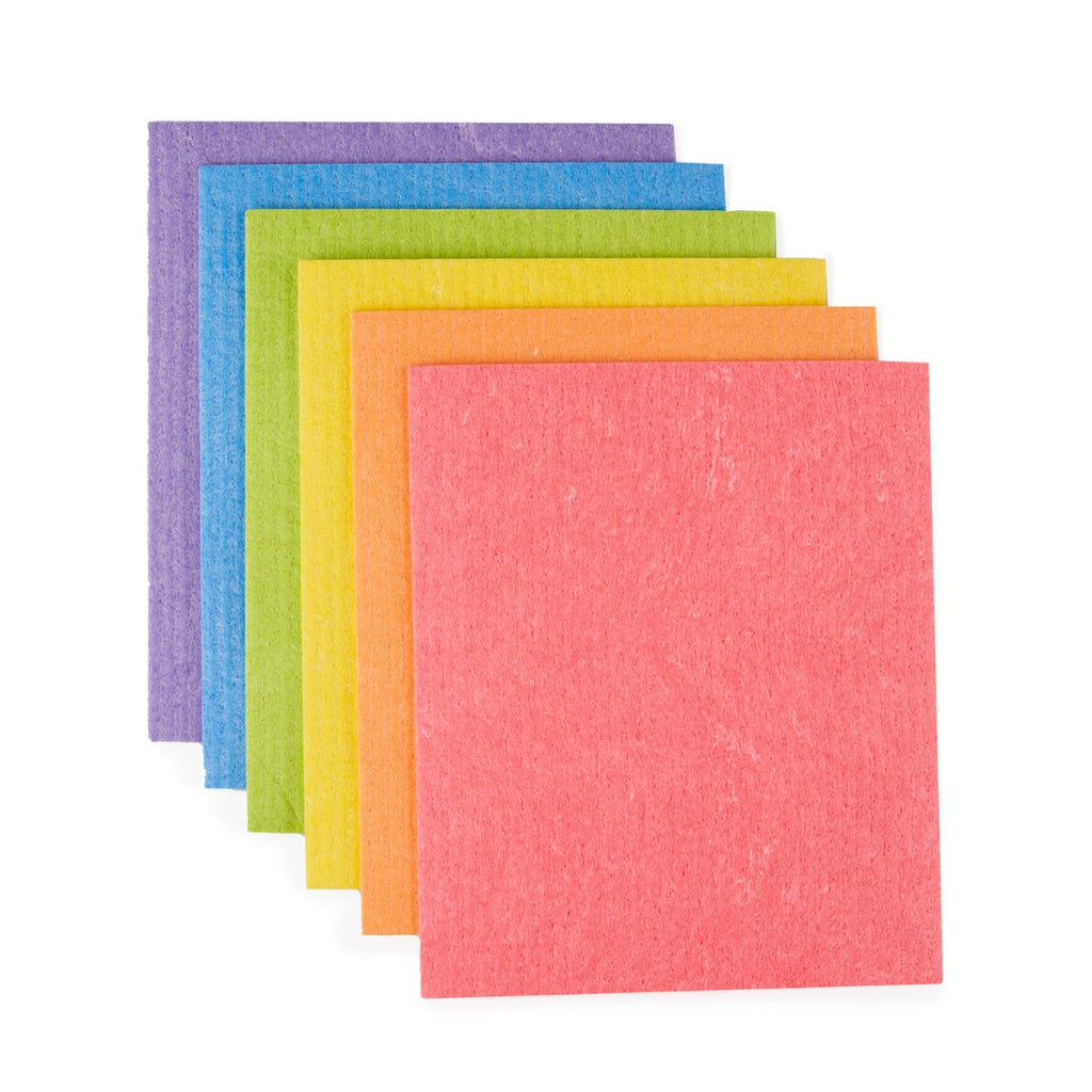 100% biodegradable & compostable dish washing sponge cloths