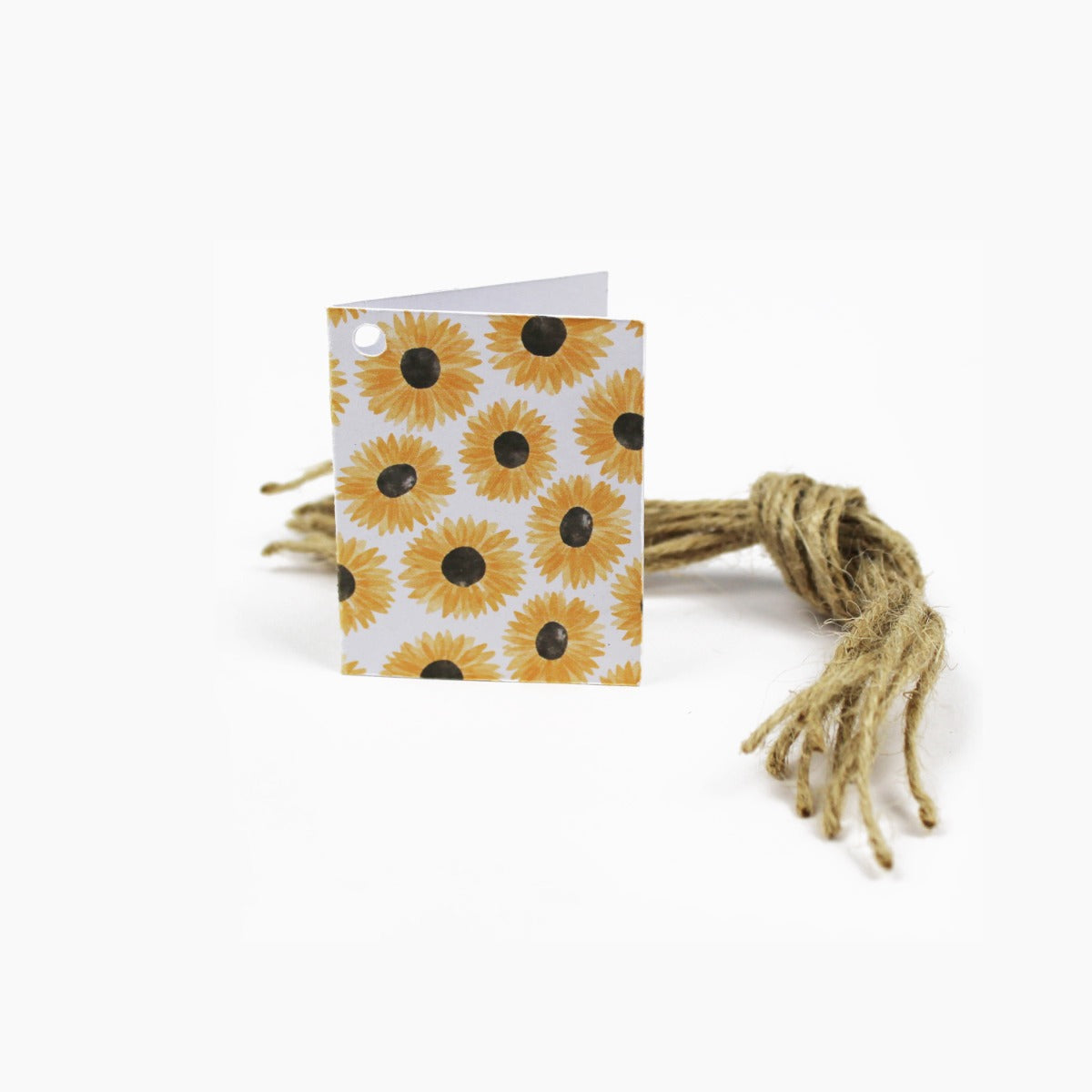 Easy Eco Sunflowers Recycled Card Folded Eco-Friendly Gift Tags Pack ...