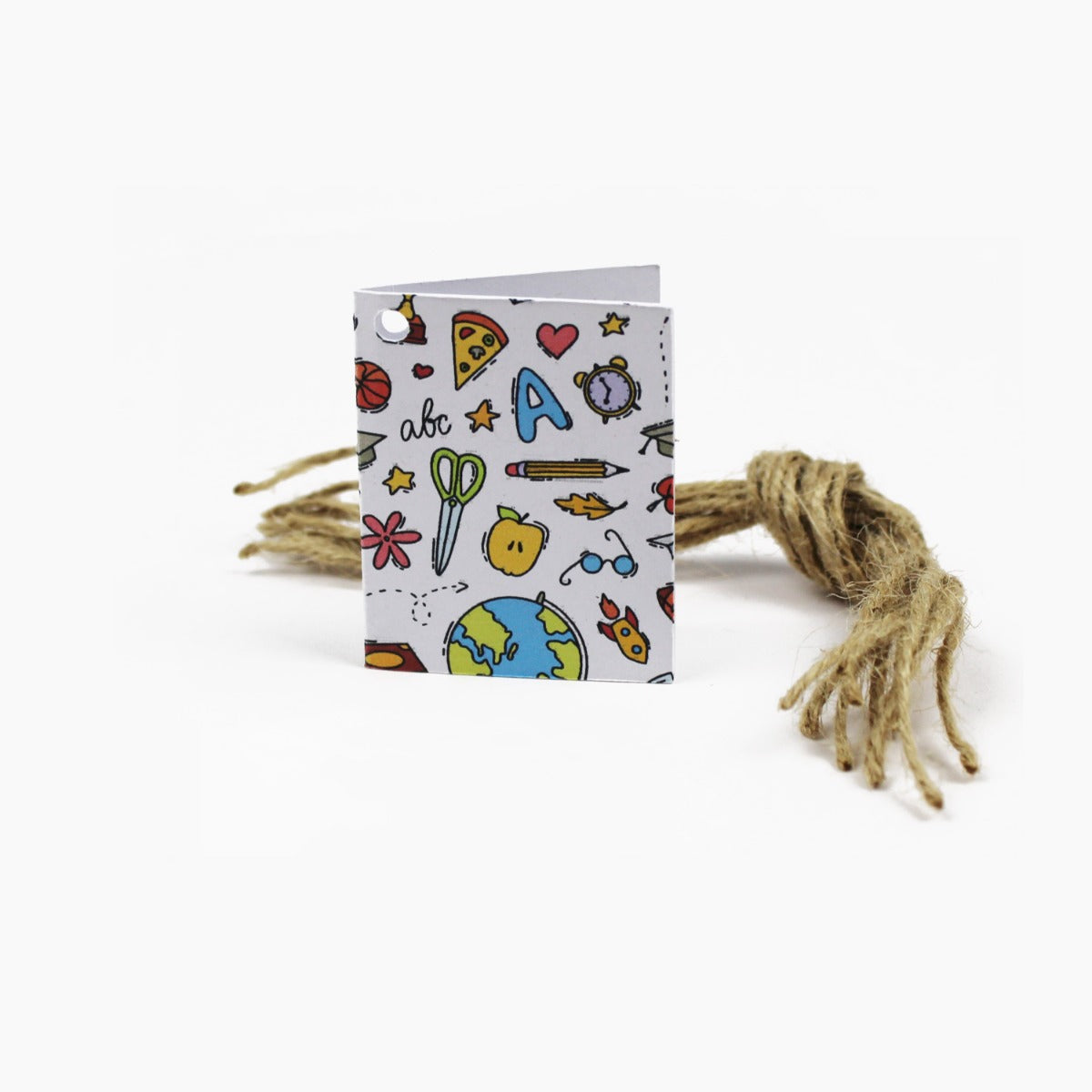 Easy Eco Folded Teachers Themed Recycled Paper Gift Tags Pack – All-Green