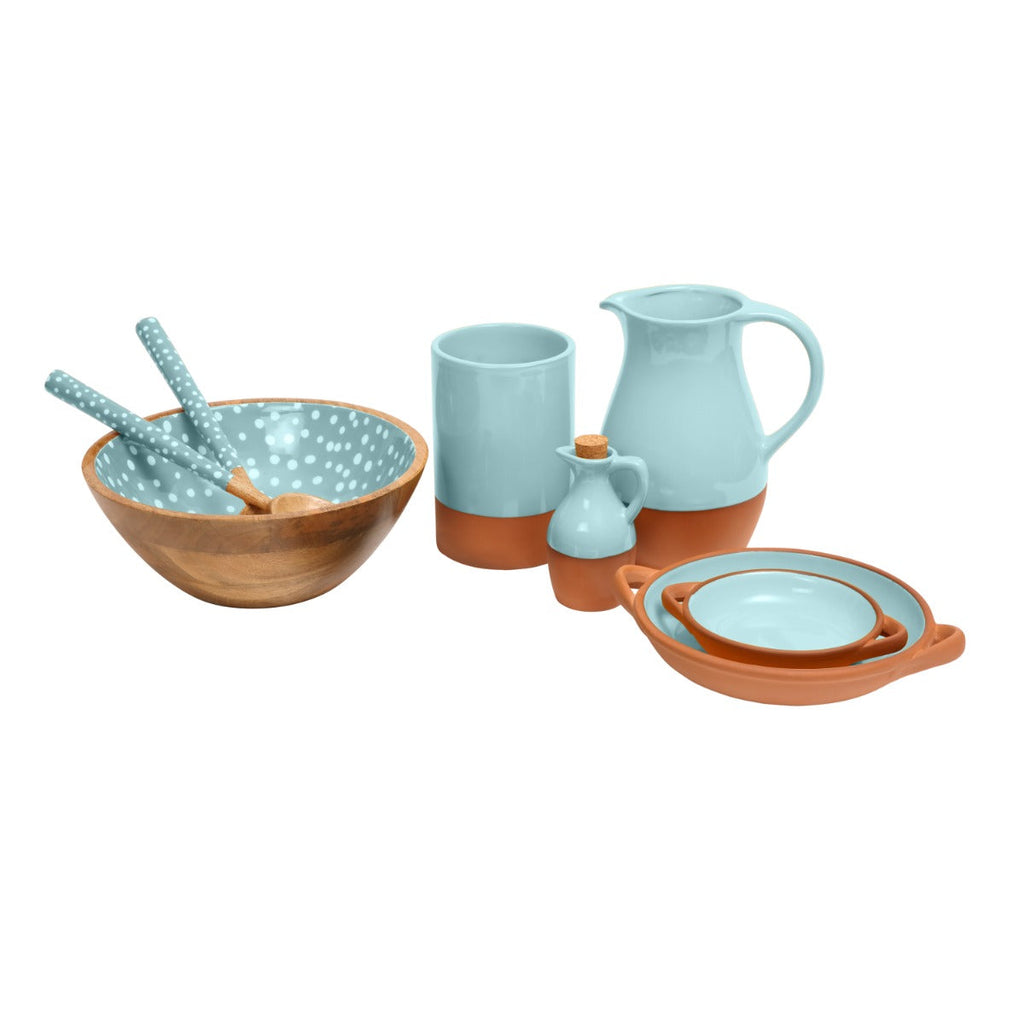  with a duck egg blue glaze