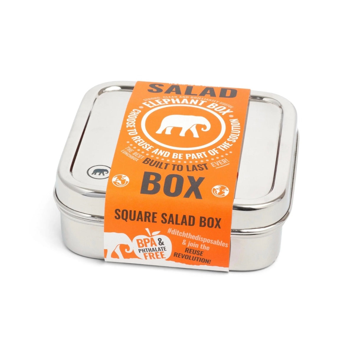Sala Box Elephant Box Stainless Steel Square Salad Box Lunchbox – All-Green