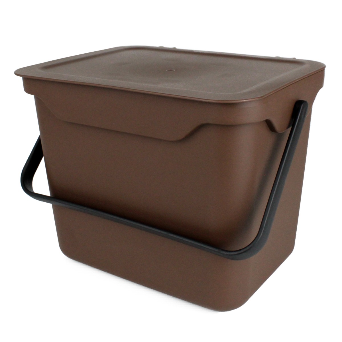 Easy Eco Kitchen Caddy - 5L Size - Brown