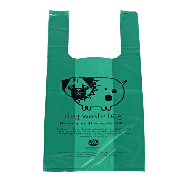 Out handle tie dog waste bags hotsell